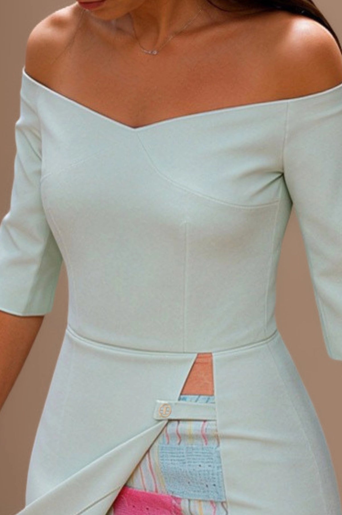 IDENTITY CONTRAST DRESS