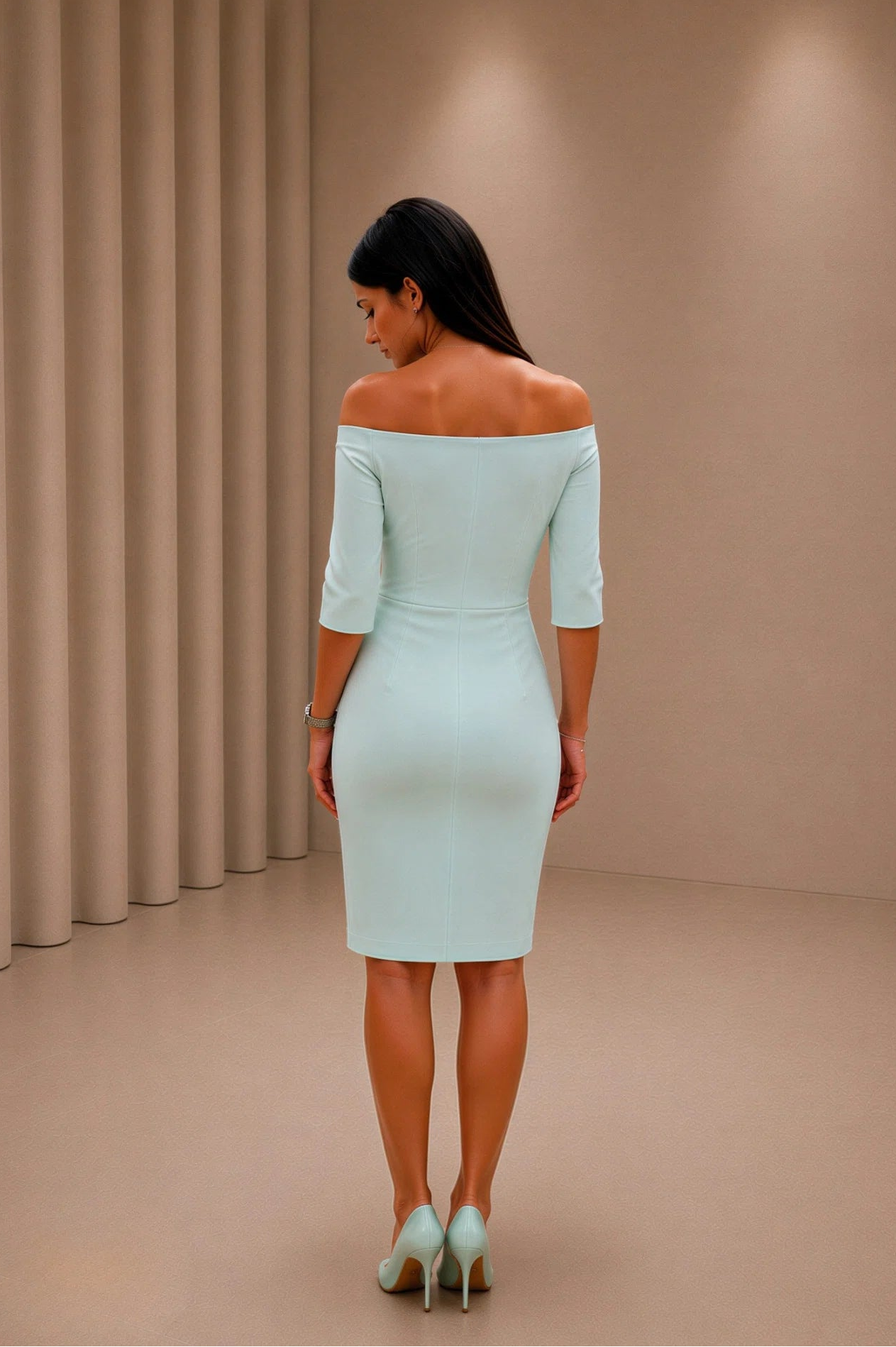 IDENTITY CONTRAST DRESS